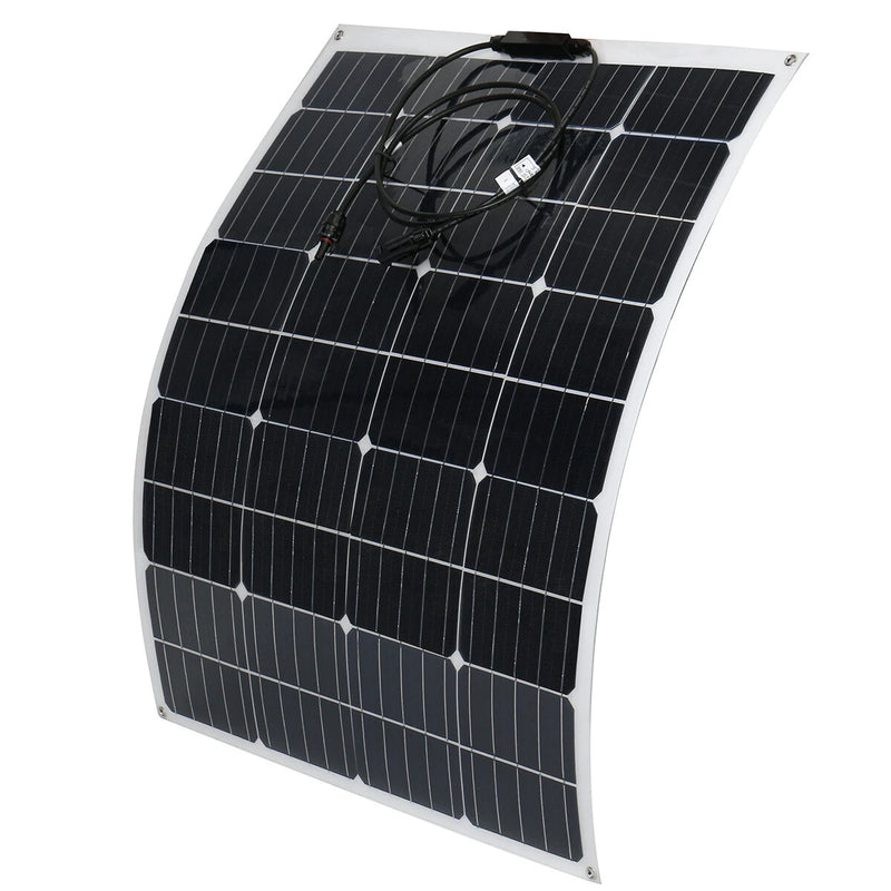 Placa Solar Flexível 12V 100W